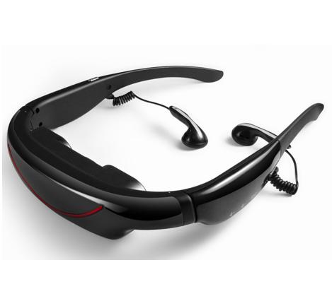 video glasses cinema eyewear virtual screen 72inch 16 to 9 wide screen